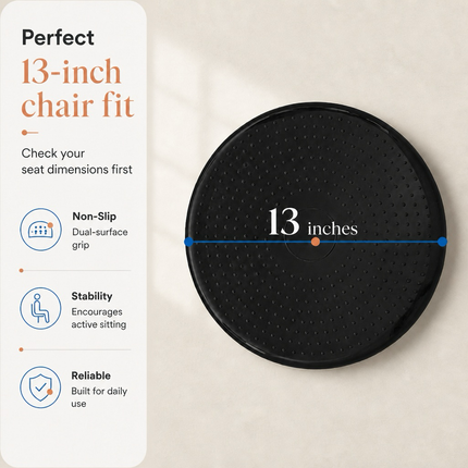 Healthy You 13” Balance and Stability Disc Inflatable Physical Therapy Cushion for Rehabilitation