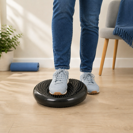 Healthy You 13” Balance and Stability Disc Inflatable Physical Therapy Cushion for Rehabilitation