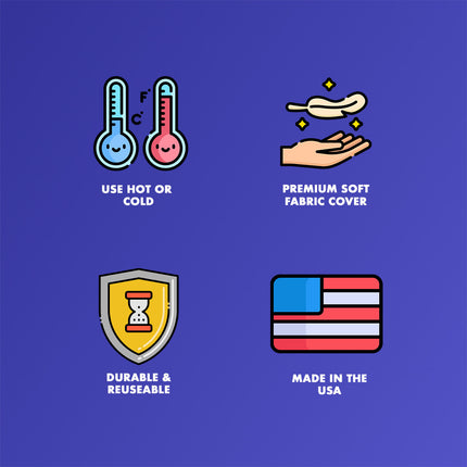 Healthy You Premium Hot and Cold Pack Cervical 6" x 20"