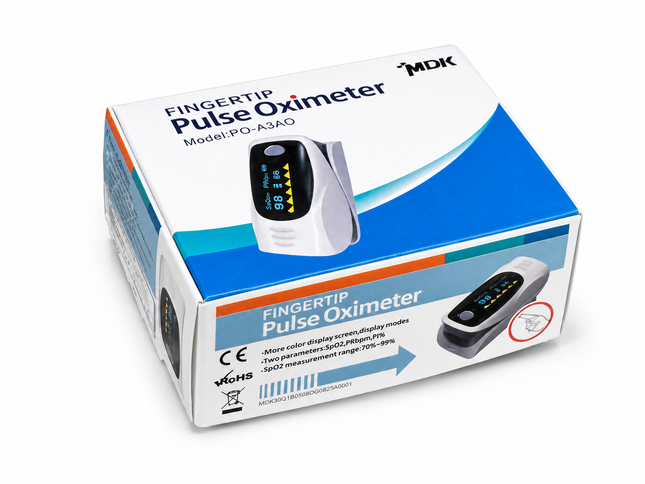 Healthy You fingertip pulse oximeter iMDK PO-A3AO HEA150 image 1