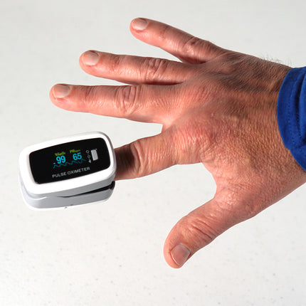 Contec Fingertip Pulse Oximeter with Color Display CMS50D1A