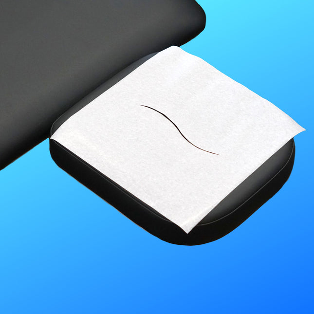 Healthy You Economy Headrest Sheets with Slit 12" x 12" 5000/Case