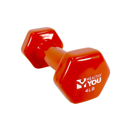 Healthy You Vinyl Coated Hexagon Dumbbell