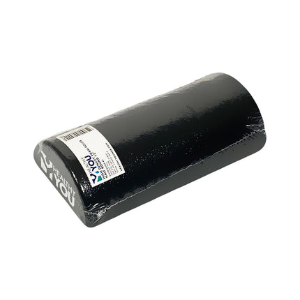 Healthy You High Density Foam Roller Half Round 12" - Black