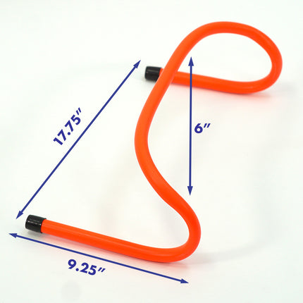 Healthy You Agility Speed Training 6" Hurdles for Footwork Exercises 6/Pack