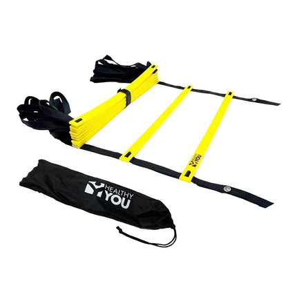 Healthy You Agility Speed Training Ladder for Footwork Exercises 20 ft  / 11 Rungs