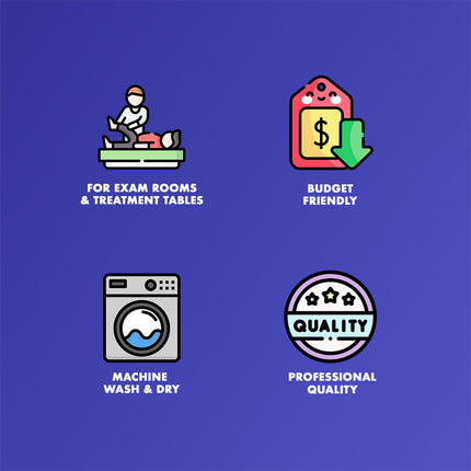 Healthy You Economy Exam Room Microfiber Pillow Standard 20" x 26"