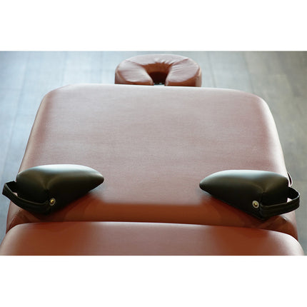 Healthy You Pelvic Sacral SOT Blocks Non Slip Base 1/Pair Upholstered - Black