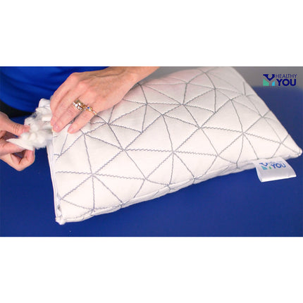 Healthy You Premium Adjustable Loft Cervical Support Travel / Kids Pillow