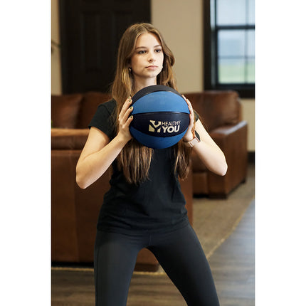 Healthy You Rubber Medicine Ball 10 lbs