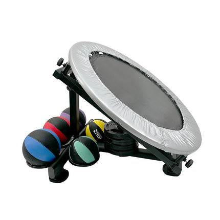 Healthy You Medicine Ball Rebounder with Rack Package Includes Balls and Weights