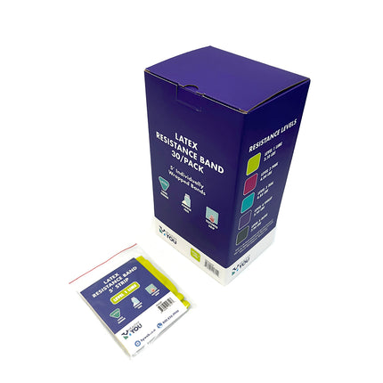 Healthy You Latex Resistance Band 5' Band 30/Pack v2