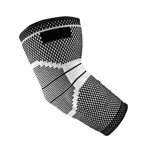 Healthy You Elbow Brace / Compression Fit Support Sleeve with Stabilizer Gel Pads