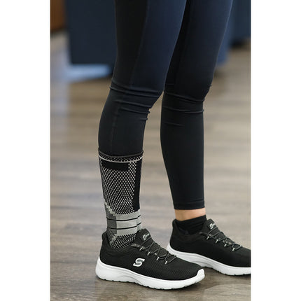 Healthy You Ankle Brace / Compression Fit Support Sleeve with Stabilizer Gel Pads