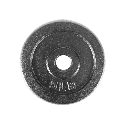 Healthy You Cast Iron Plate Weight 1" 5 lbs