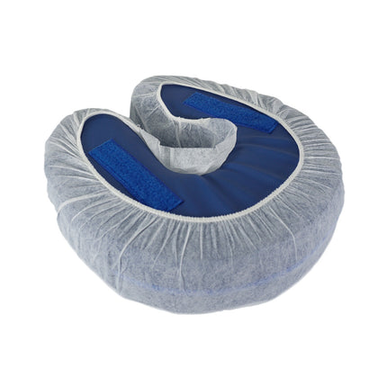 Healthy You Hypoallergenic Disposable Massage Headrest / Face Cradle Covers with Elastic 500/Pack