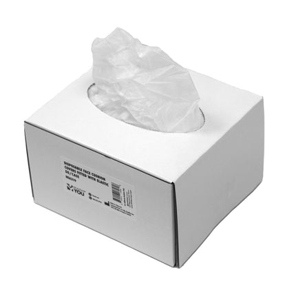 Healthy You Hypoallergenic Disposable Massage Headrest / Face Cradle Covers with Elastic 500/Pack