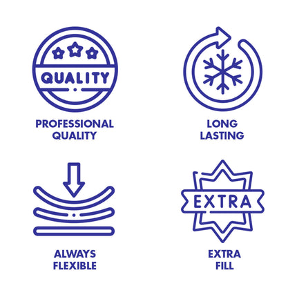 Healthy You Flexible Clinic Cold Pack Cervical 6" x 21" Bulk Case 10/Pack