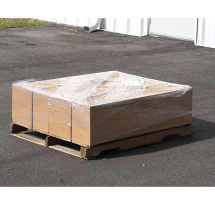 Healthy You Rubber Hex Chrome Dumbbell Complete Package Set 2 Each Of 5-40 lbs With Rack (10 Sets 400lbs)