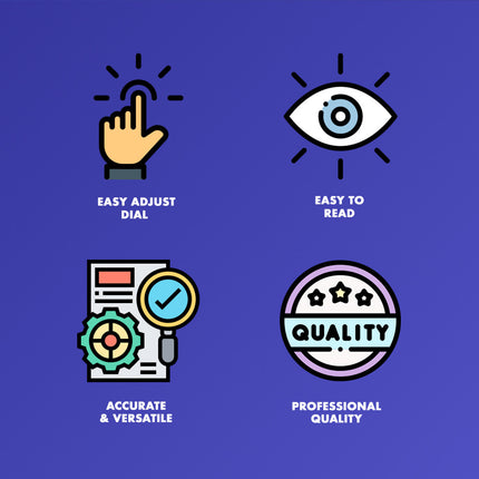 Healthy You Range of Motion Inclinometer with Easy Adjust Dial