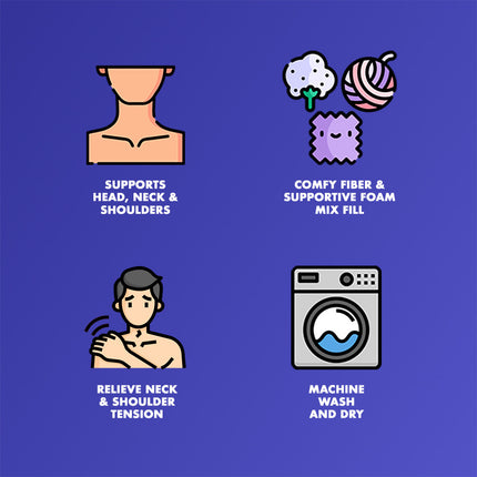 Healthy You Premium Cervical Indentation Support Pillow