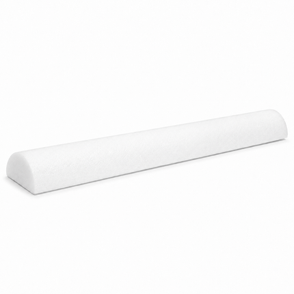 Healthy You White PE Medium/Firm Foam Roller