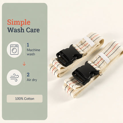 Healthy You Gait / Transfer Belt - 2" Cotton Webbing, 60" and 72"