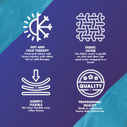 Healthy You Economy Reusable Hot/Cold Packs with Fabric Cover