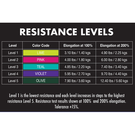 Healthy You Latex Free Resistance Band 5' v2