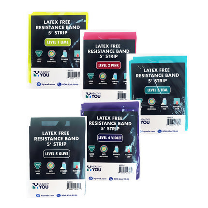 Healthy You Latex Free Resistance Band 5' v2