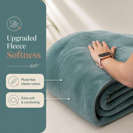 Healthy You Fleece Massage Table Blanket 60" x 90"