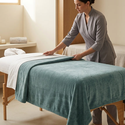 Healthy You Fleece Massage Table Blanket 60" x 90"