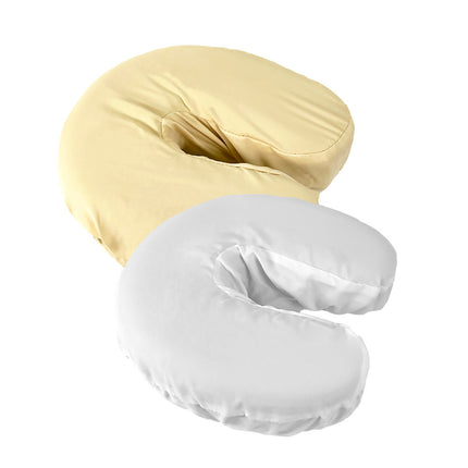 Healthy You Reusable 100% Microfiber Massage Face Cradle Cover - White Bulk Case 10/Pack