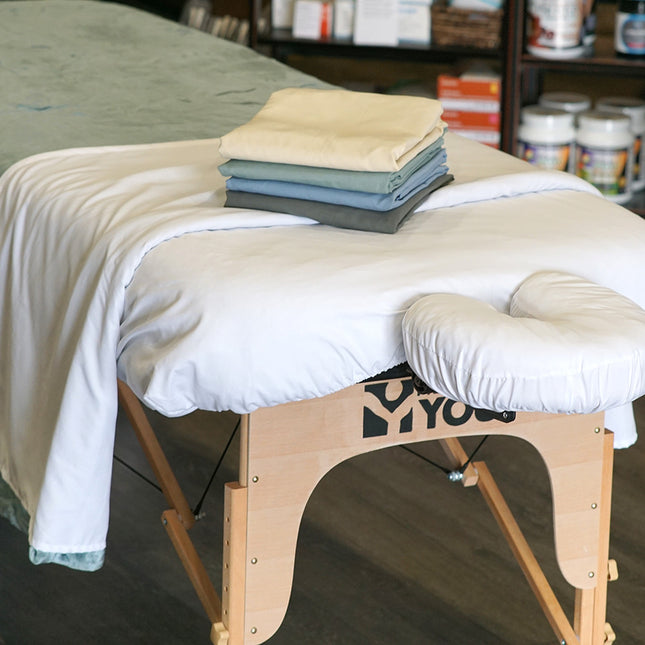 Healthy You Microfiber 3-Piece Massage Table Sheet Set