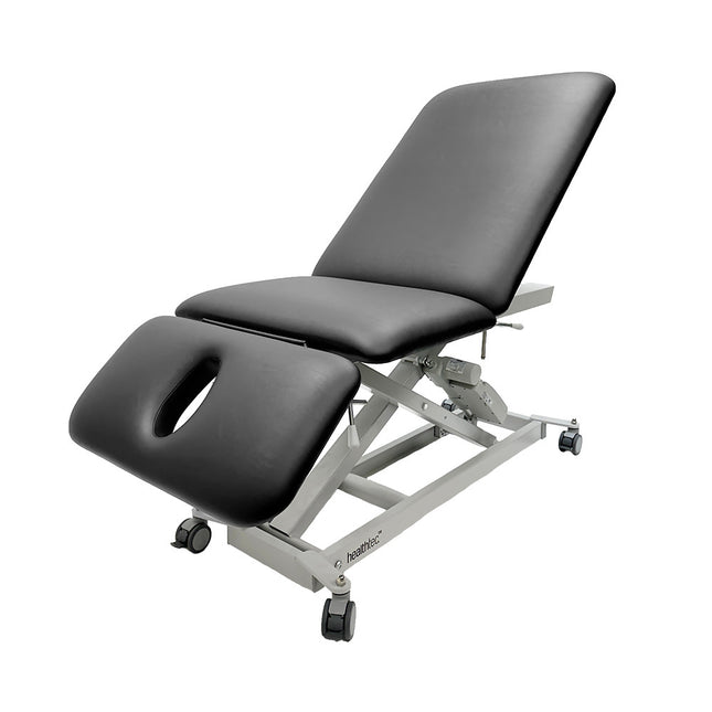 Healthtec LynX 3-Section Hi-Lo Electric Elevating Treatment Table with Dual Foot Pedal