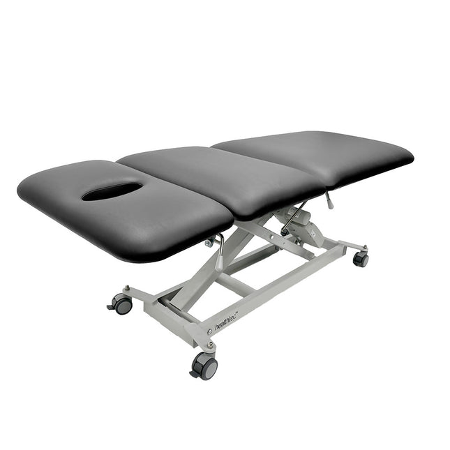 Healthtec LynX 3-Section Hi-Lo Electric Elevating Treatment Table with Dual Foot Pedal