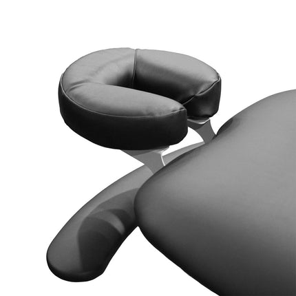 Healthec LynX Contour Electric Massage Table 28” Wide with Headrest & Castors