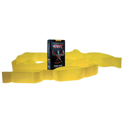 TheraBand CLX Consecutive Loops 5' Yellow/Thin