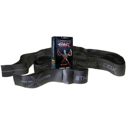 TheraBand CLX Consecutive Loops 5' Black/Special Heavy