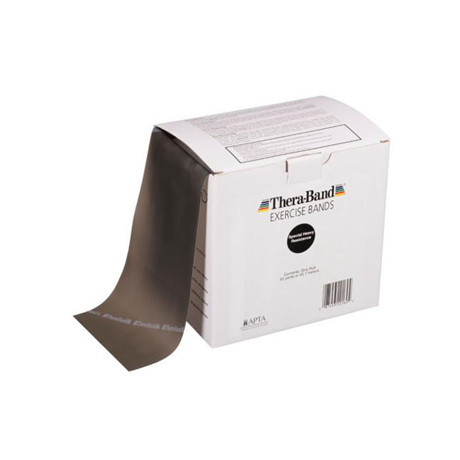 Thera-Band Exercise Bands 50 Yard Roll Black Special Heavy