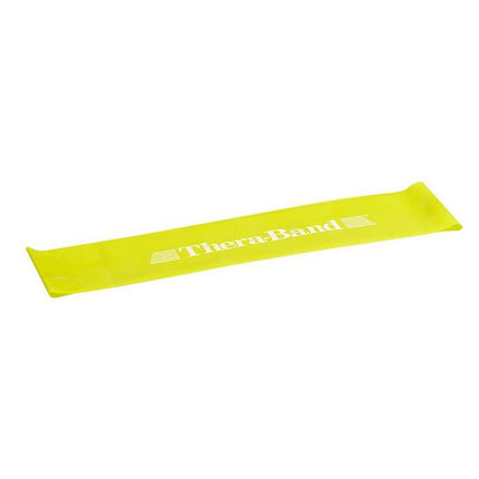 Thera-Band Resistance Band Loops 8" Yellow Thin