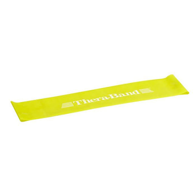 Thera-Band Resistance Band Loops 12"  Yellow Thin