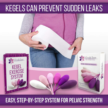Intimate Rose Kegel Exercise System with Vaginal Weights