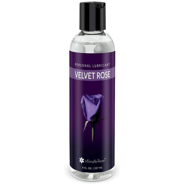 Velvet Rose Water Based Personal Lubricant 8 oz