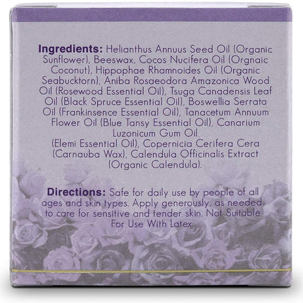 Enchanted Rose Organic Feminine Balm 2 oz Jar