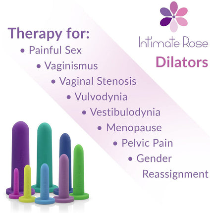 Intimate Rose Silicone Vaginal Dilator Size