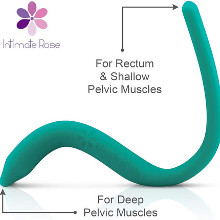 Intimate Rose Vibrating Pelvic Floor Wand and Massage Therapy Tool