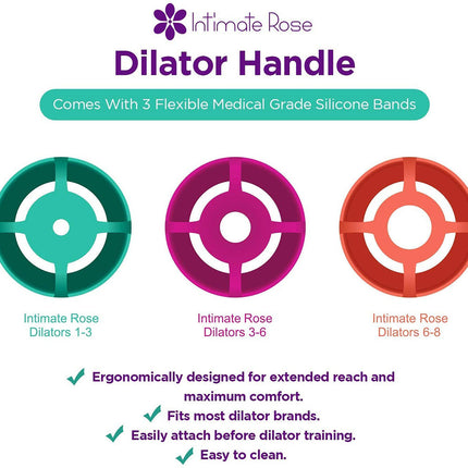 Initimate Rose Vaginal Dilator Handle