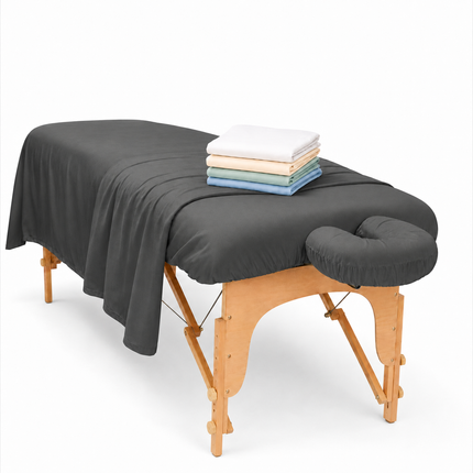 Healthy You Microfiber 3-Piece Massage Table Sheet Set
