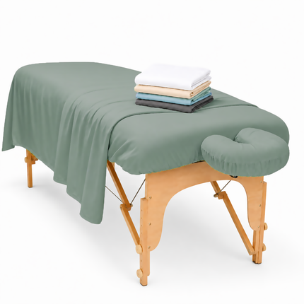 Healthy You Microfiber 3-Piece Massage Table Sheet Set
